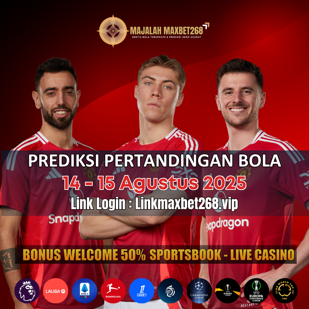 Prediksi pertandingan bola malam Ini 14 Agustus 2025