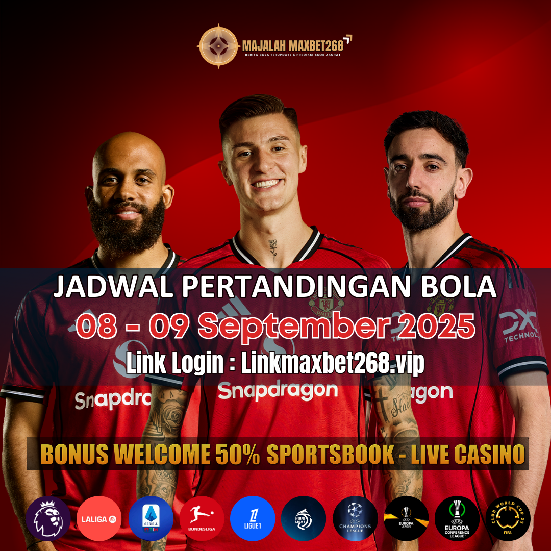 Jadwal pertandingan bola malam ini 08 September 2025